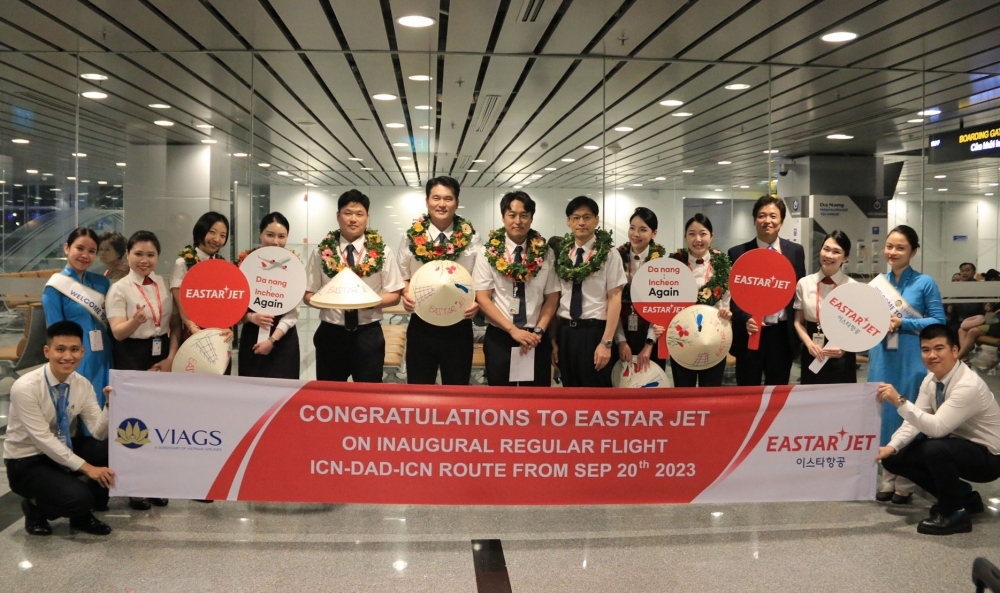 RoK airlines resumes Incheon-Da Nang air route